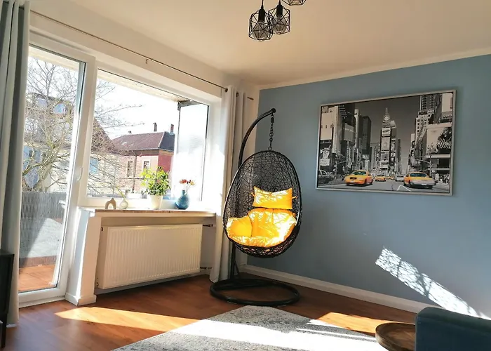 Lejlighed M-oase Blue Design I Citynah I Kueche I Netflix Braunschweig